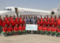 Kenya Starlets storm FKF, secure Ksh20m and arrive in France for WAFCON