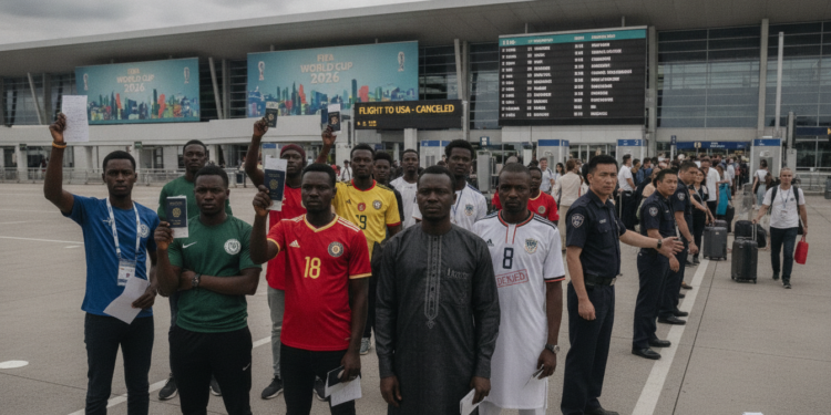 US visa restrictions exclude African fans and officials from World Cup 2026