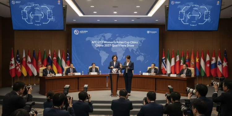 AFC U17 Women's Asian Cup China 2027 qualifiers draw confirms 30 teams