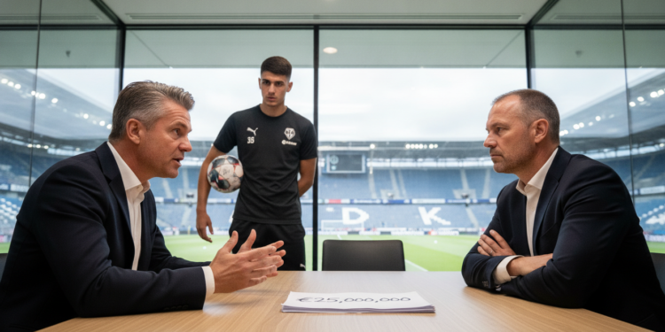 VfB Stuttgart confirms interest in Dzenan Pejcinovic as Wolfsburg demands €25m