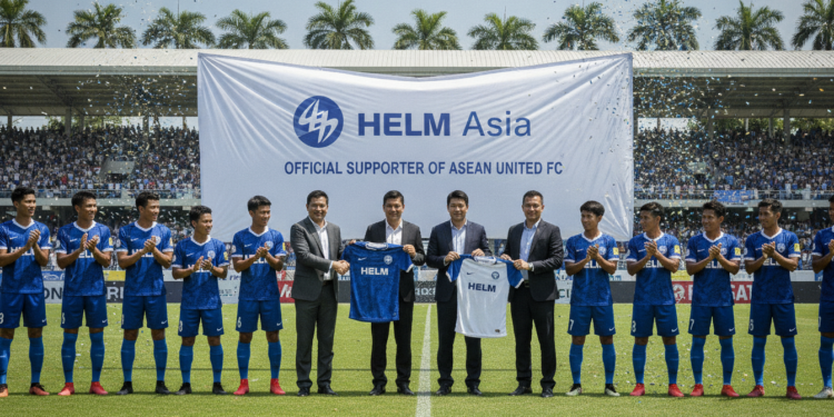 HELM Asia becomes Official Supporter of ASEAN United FC events
