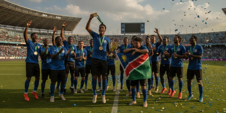 Namibia Unified Gladiators secure Division 2 gold at Special Olympics Unified Soccer World Cup