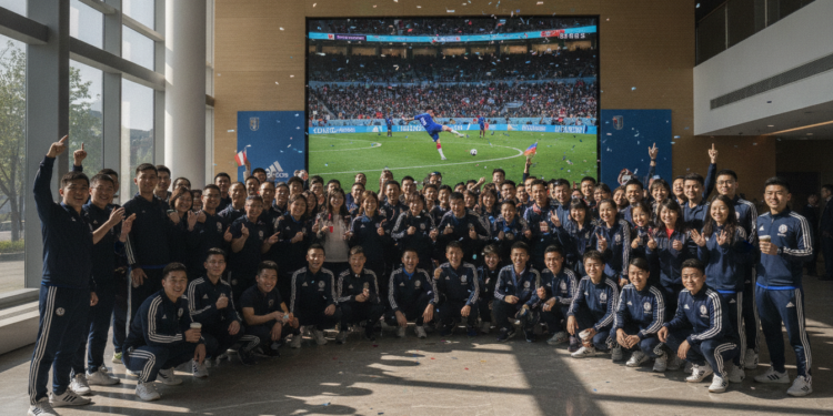 Adidas grants China employees day off to watch World Cup final