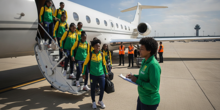 Banyana Banyana depart for Morocco as Ellis prepares to name final squad