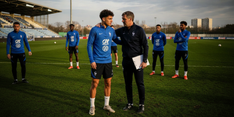 Michael Olise defended by Deschamps after World Cup criticism