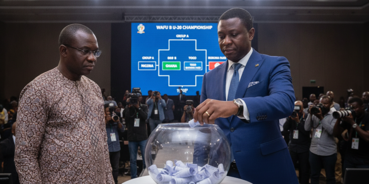 Flying Eagles Drawn With Ghana, Togo and Burkina Faso in WAFU B