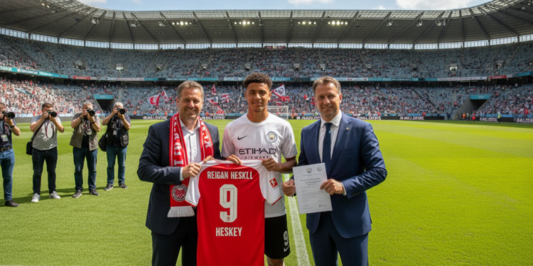 Köln completes permanent signing of Reigan Heskey from Manchester City