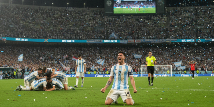 Argentina rally late to beat England 2-1, reach 2026 World Cup final