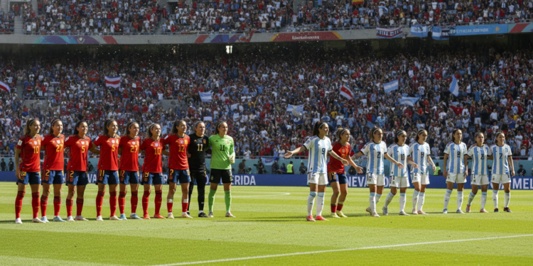 Spain confirm unchanged starting XI for World Cup final while Argentina make three changes