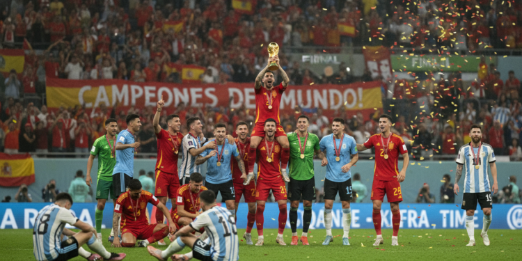 Spain clinches World Cup with Ferran Torres extra-time winner over Argentina