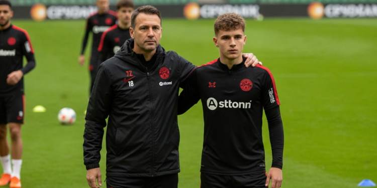 Eintracht Frankfurt coach Hütter backs Elias Baum for Bundesliga breakthrough