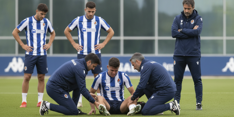 Real Sociedad cautious as Jon Gorrotxategi sidelined with groin problem