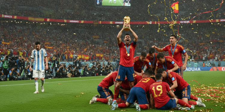 Spain Clinches World Cup Title With 1-0 Extra-Time Win Over Argentina