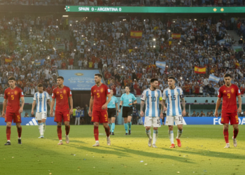 2026 World Cup final sees Spain and Argentina locked 0-0 at halftime