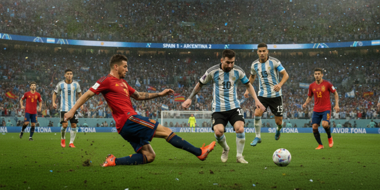 World Cup final: Spain's defense collides with Argentina's relentless attack