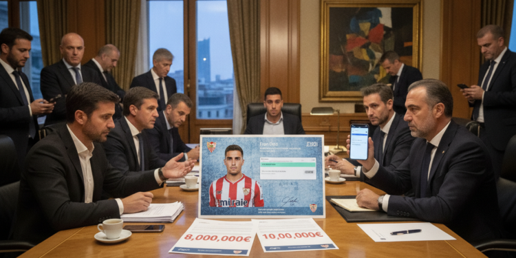 Sevilla halts Oso transfer as Marinakis offer €8m misses €10m demand