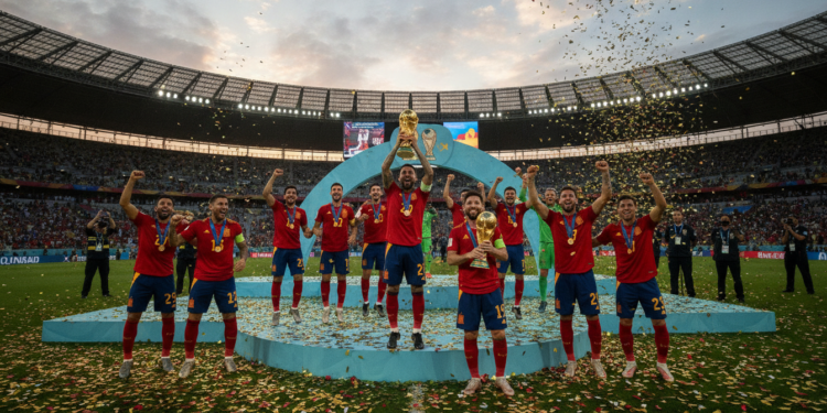 Spain secures men's World Cup, becomes first nation to hold both titles