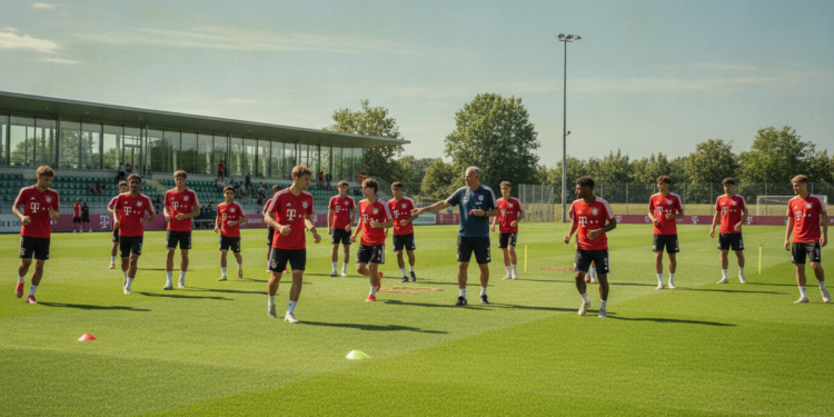 FC Bayern begin 2026/27 pre-season with youth-heavy squad at Säbener Straße