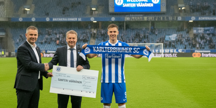 Karlsruher SC complete €100k signing of Finnish international Santeri Väänänen