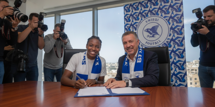 Liberian midfielder Jessica Quachie joins Swieqi United on two-year deal