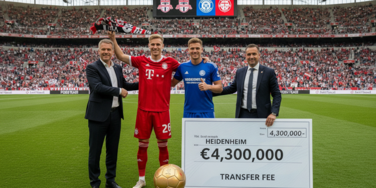 Niklas Dorsch transfer sees Heidenheim pocket €4.3m from Toronto