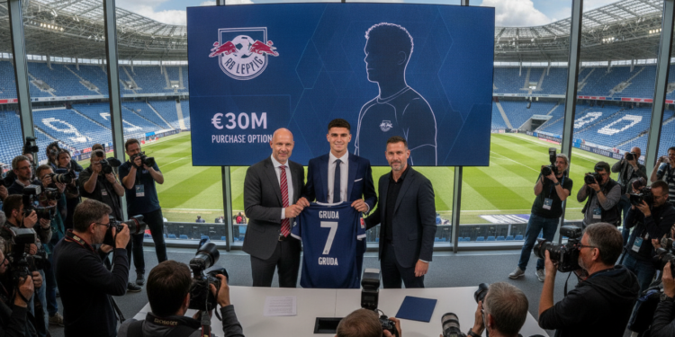 RB Leipzig confirms Brajan Gruda loan with €30m purchase option
