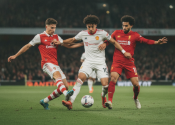 Manchester United battles Arsenal and Liverpool for Bradley Barcola