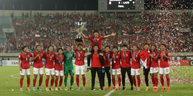 Indonesia Clinches Second AFF Women’s Cup with 5-0 Final Rout of Laos