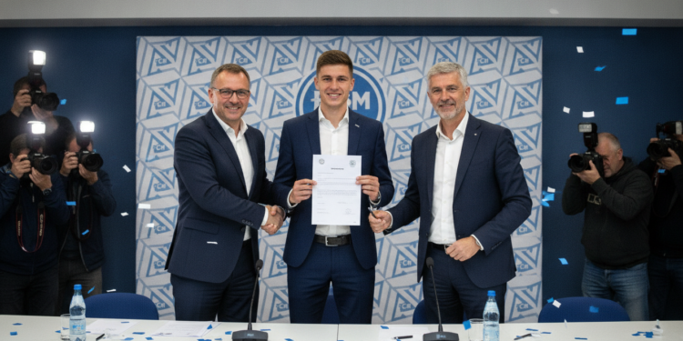 Mateusz Żukowski extends Magdeburg contract to 2029 after 17-goal season
