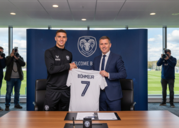 Filip Bilbija completes move from Paderborn to Derby County