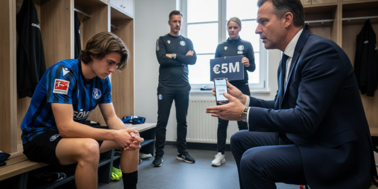 Mika Baur transfer talks stall as Paderborn hold firm on €5m