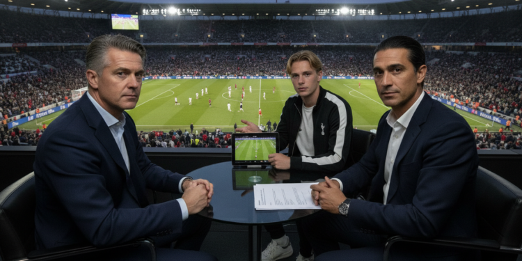 Tottenham opens talks to sign Benfica winger Andreas Schjelderup