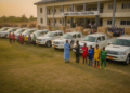 Gambia Football Federation receives eight 4x4 pick-up trucks to boost grassroots mobility