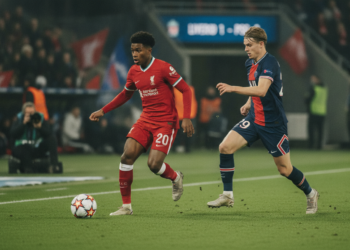 Liverpool Pursue PSG Winger Bradley Barcola as Top Target to Bolster Wings