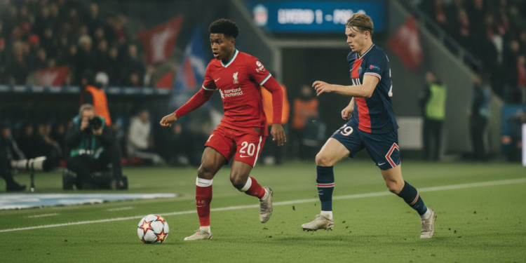 Liverpool Pursue PSG Winger Bradley Barcola as Top Target to Bolster Wings