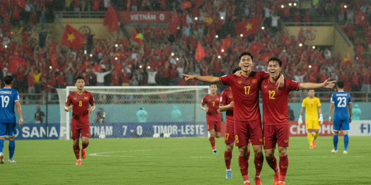 Vietnam dominate Timor-Leste 7-0 as Đình Bắc hat-trick sparks ASEAN Hyundai Cup 2026