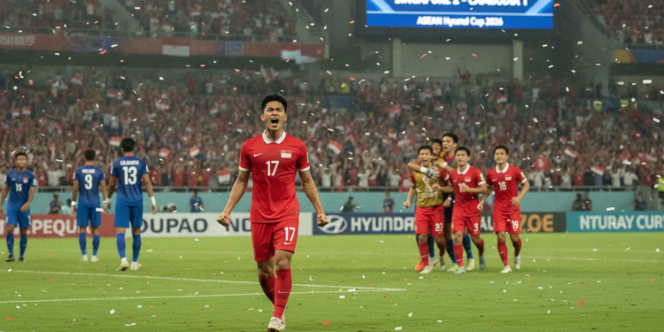 Ilhan Fandi secures Singapore win over Cambodia in ASEAN Hyundai Cup 2026