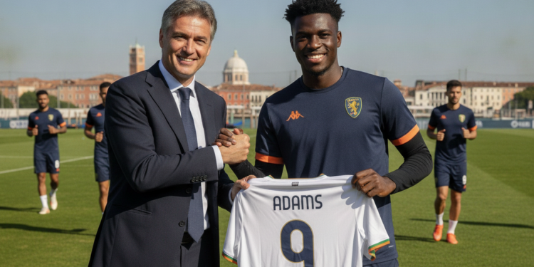Venezia sign Akor Adams on five-year deal to spearhead attack