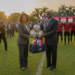 Liberia ambassador donates football equipment to President Boakai for Independence Day