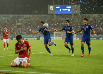 Thailand routs 10-man Laos 5-0 in ASEAN Hyundai Cup opener