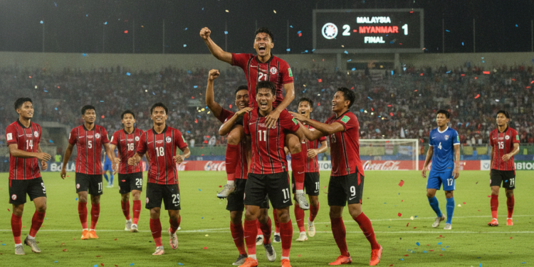 Malaysia comeback secures 2-1 win over Myanmar as Josué scores twice