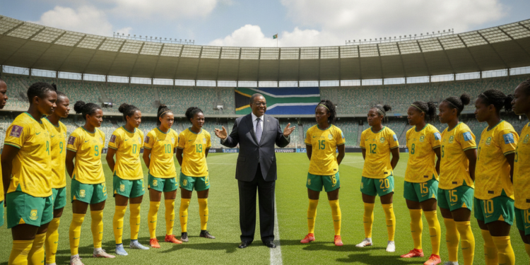 Banyana Banyana receive government plea for national unity ahead of WAFCON clash with Tanzania