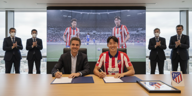 Atletico Madrid completes signing of Kang In Lee from PSG until 2031