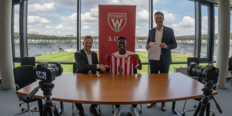David Kinsombi returns to 3. Liga, joins Würzburger Kickers on free transfer