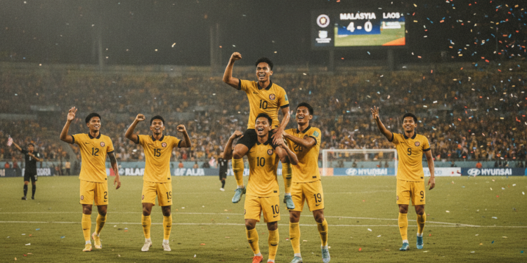 Malaysia secures 4-0 Group B win over Laos in ASEAN Hyundai Cup