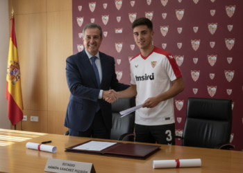 Sevilla signs left-back Julio Díaz from Atlético Madrid on five-year deal