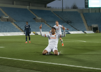 Valencia's Danjuma nets twice in 2-1 closed-door win over Derby County