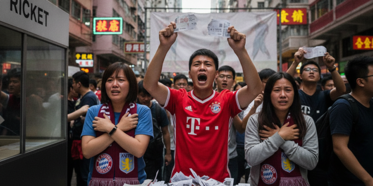 Bayern Munich vs Aston Villa ticket cut sparks Hong Kong fan fury