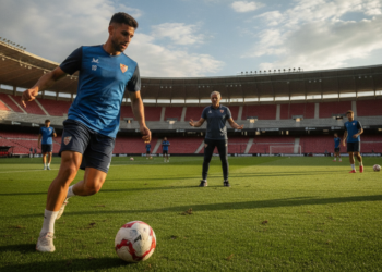 Julio Díaz completes first Sevilla training under García Plaza and pledges revival