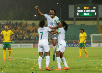 Tanzania stuns Banyana Banyana 2-1 in Women's AFCON with Ubamba winner
